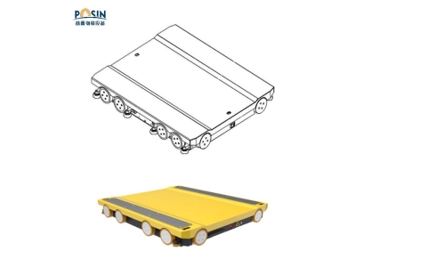 托盤式四向穿梭車