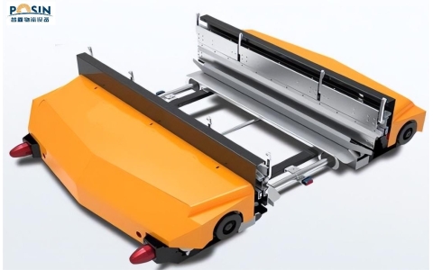 料箱式四向穿梭車